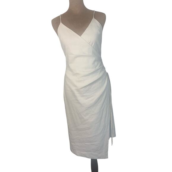 Beck + Bridge Dresses & Skirts - Beck + Bridge Beige V Neck Spaghetti Strap Dress Size 8